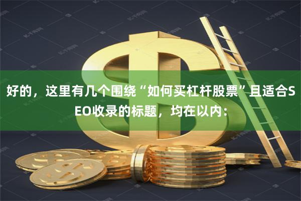 好的，这里有几个围绕“如何买杠杆股票”且适合SEO收录的标题，均在以内：